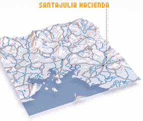 3d view of Hacienda Santa Julía